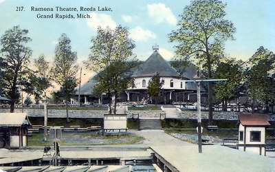 Ramona Theatre - Old Post Card